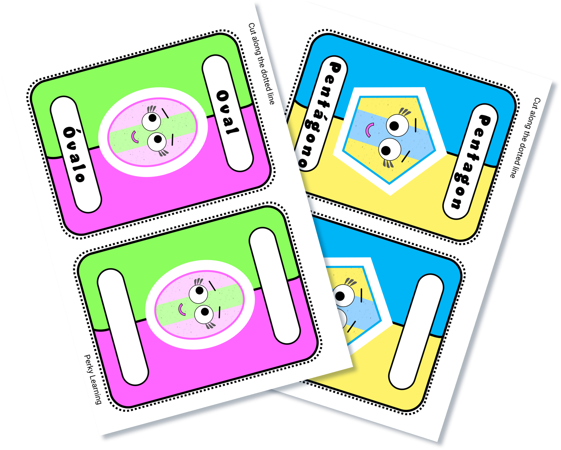 Ages 3 to 6 spanish perky learning